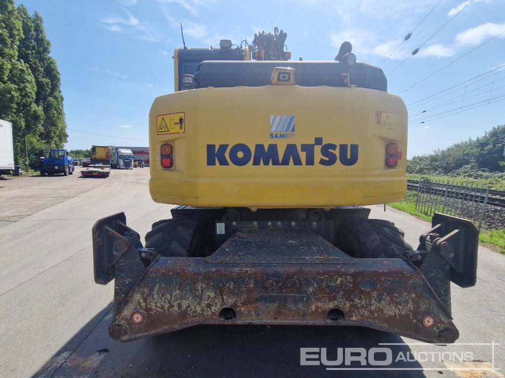 2016 Komatsu PW148-8 - Mobiele graafmachine: afbeelding 4 2016 Komatsu PW148-8 - Mobiele graafmachine: afbeelding 4
