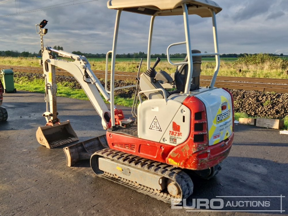 2020 Takeuchi TB216 - Minigraafmachine: afbeelding 3 2020 Takeuchi TB216 - Minigraafmachine: afbeelding 3