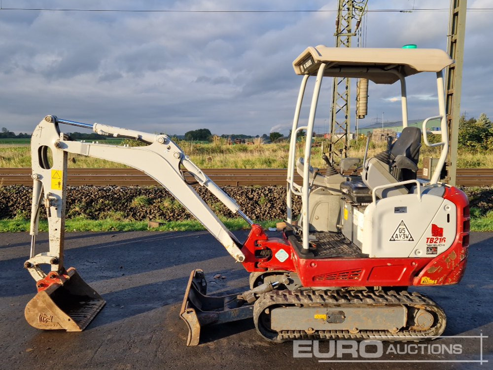 2020 Takeuchi TB216 - Minigraafmachine: afbeelding 2 2020 Takeuchi TB216 - Minigraafmachine: afbeelding 2
