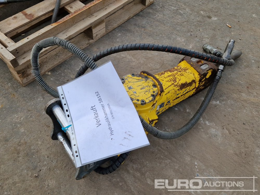 2021 Epiroc SB 152 - Hydraulische hamer: afbeelding 3 2021 Epiroc SB 152 - Hydraulische hamer: afbeelding 3