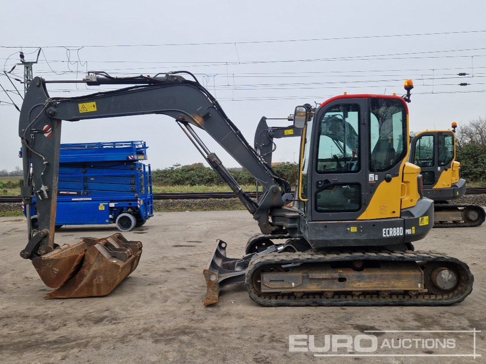 2021 Volvo ECR88D - Minigraafmachine: afbeelding 2 2021 Volvo ECR88D - Minigraafmachine: afbeelding 2