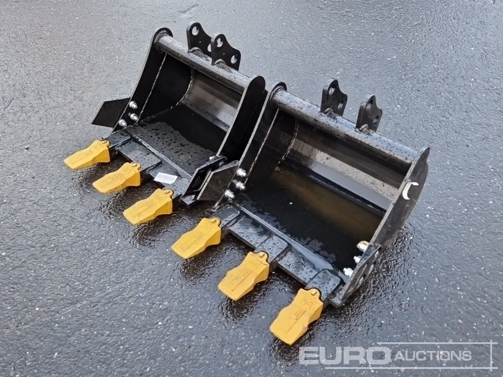 Unused 2025 GIYI 17" Digging Bucket to suit Mini Excavator (2 of) - Aanbouwdeel voor Schranklader: afbeelding 1 Unused 2025 GIYI 17" Digging Bucket to suit Mini Excavator (2 of) - Aanbouwdeel voor Schranklader: afbeelding 1