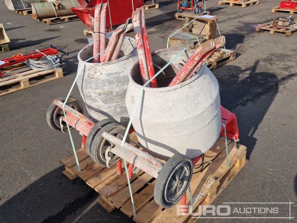 Cement Mixers (2 of) - Betonmolen: afbeelding 3 Cement Mixers (2 of) - Betonmolen: afbeelding 3
