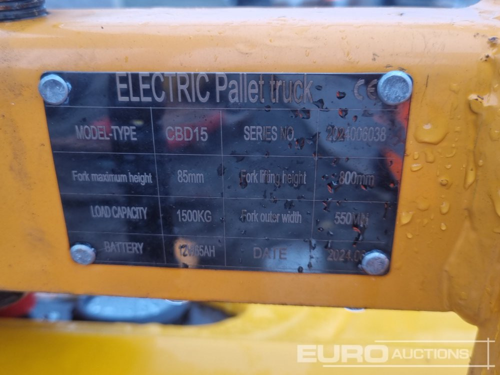 Intern transport 2024 Electric Pallet Truck: afbeelding 29 Intern transport 2024 Electric Pallet Truck: afbeelding 29