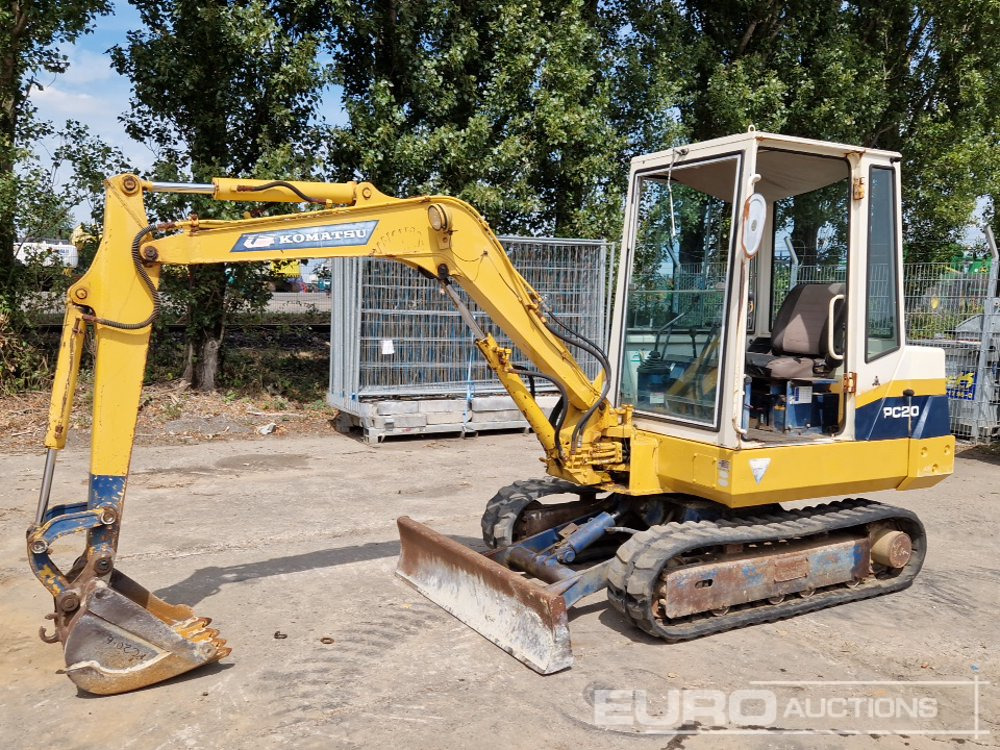 Komatsu PC20-6 - Minigraafmachine: afbeelding 1 Komatsu PC20-6 - Minigraafmachine: afbeelding 1