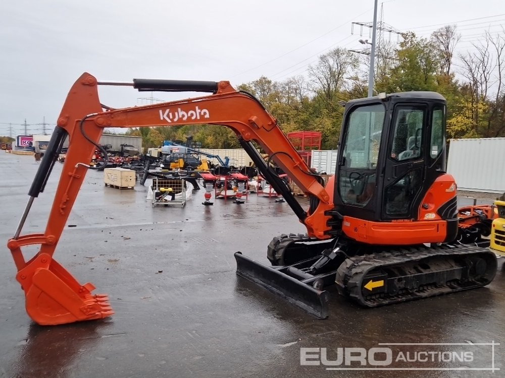 Kubota 55U - Minigraafmachine: afbeelding 1 Kubota 55U - Minigraafmachine: afbeelding 1