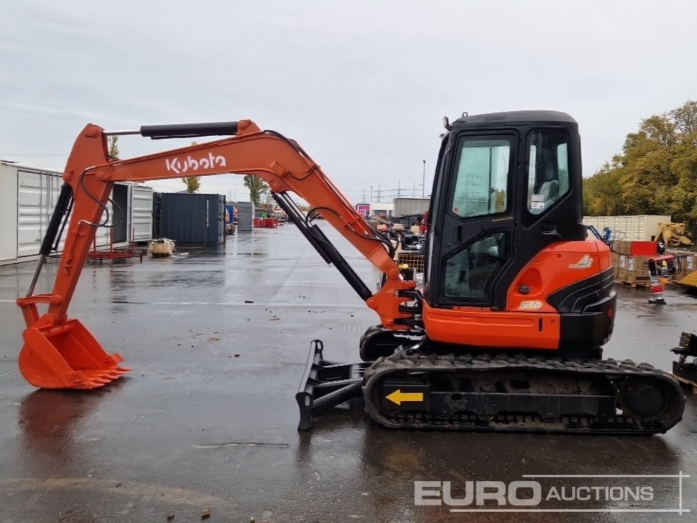 Kubota 55U - Minigraafmachine: afbeelding 2 Kubota 55U - Minigraafmachine: afbeelding 2