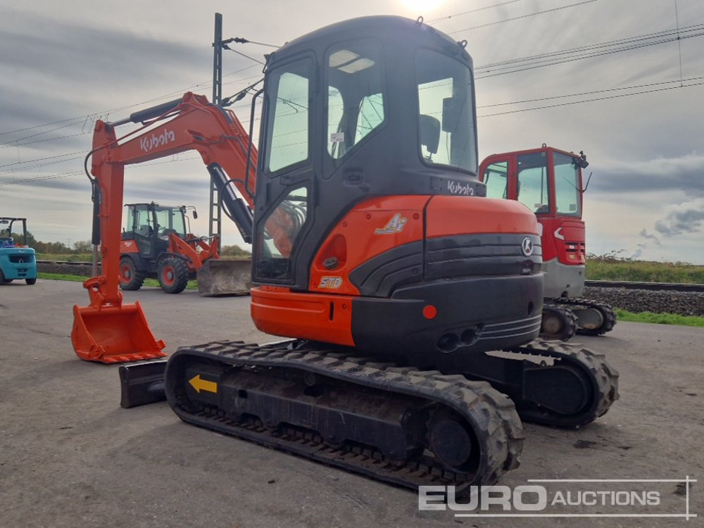 Kubota 55U - Minigraafmachine: afbeelding 3 Kubota 55U - Minigraafmachine: afbeelding 3