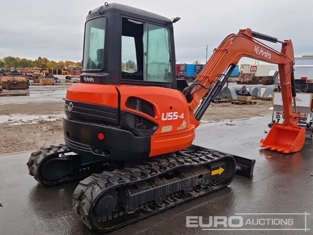 Kubota 55U - Minigraafmachine: afbeelding 5 Kubota 55U - Minigraafmachine: afbeelding 5