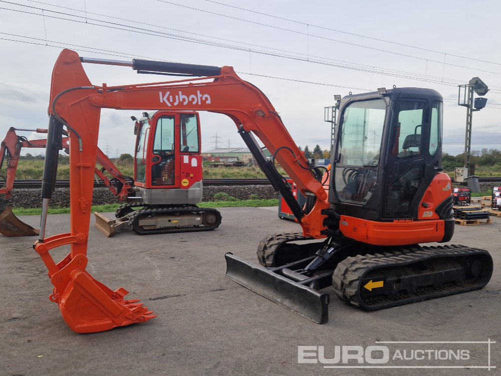 Kubota 55U - Minigraafmachine: afbeelding 1 Kubota 55U - Minigraafmachine: afbeelding 1