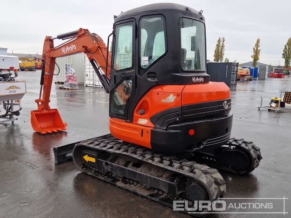 Kubota 55U - Minigraafmachine: afbeelding 3 Kubota 55U - Minigraafmachine: afbeelding 3