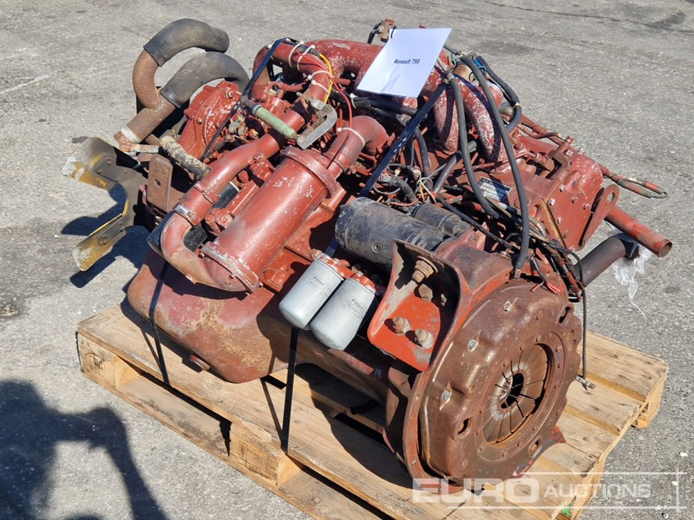 Renault 6 Cylinder Diesel 798 Engine - Motor: afbeelding 1 Renault 6 Cylinder Diesel 798 Engine - Motor: afbeelding 1