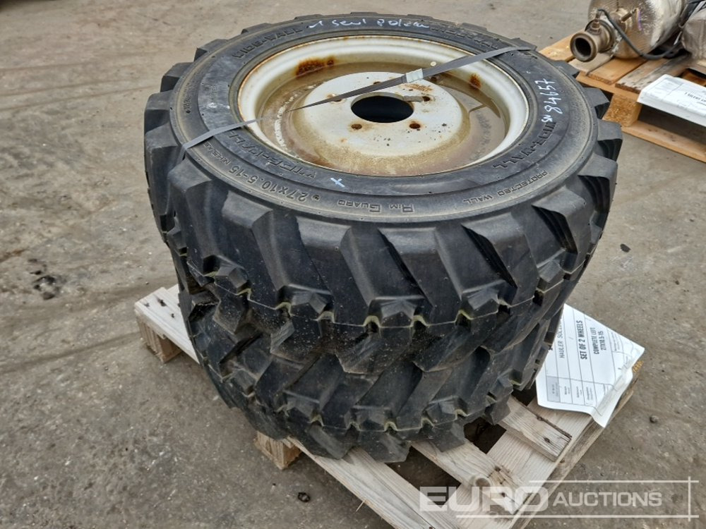 Solideal 27x10.5-15 Tyres on Rims (2 of) - Band: afbeelding 3 Solideal 27x10.5-15 Tyres on Rims (2 of) - Band: afbeelding 3
