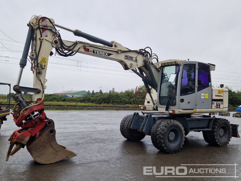 Terex TW160SR - Mobiele graafmachine: afbeelding 1 Terex TW160SR - Mobiele graafmachine: afbeelding 1