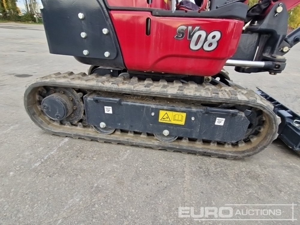 Minigraafmachine Unused 2024 Yanmar SV08-1C: afbeelding 9