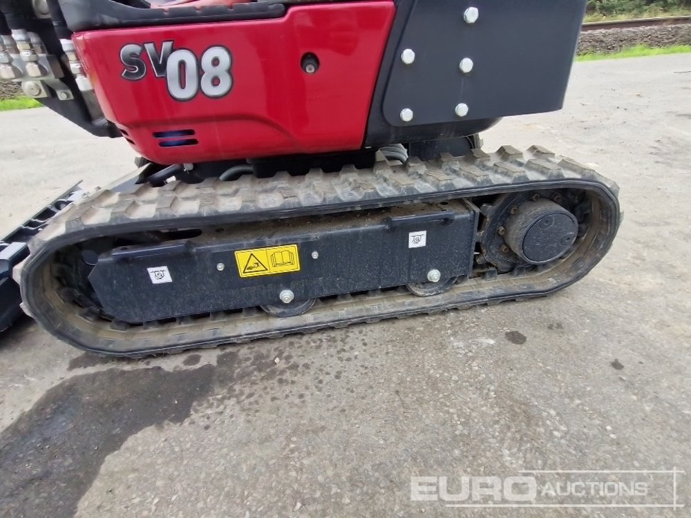 Minigraafmachine Unused 2024 Yanmar SV08-1C: afbeelding 11