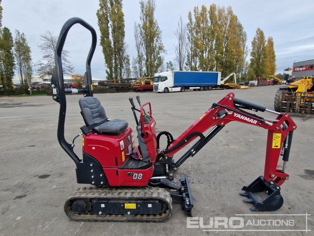 Minigraafmachine Unused 2024 Yanmar SV08-1C: afbeelding 6
