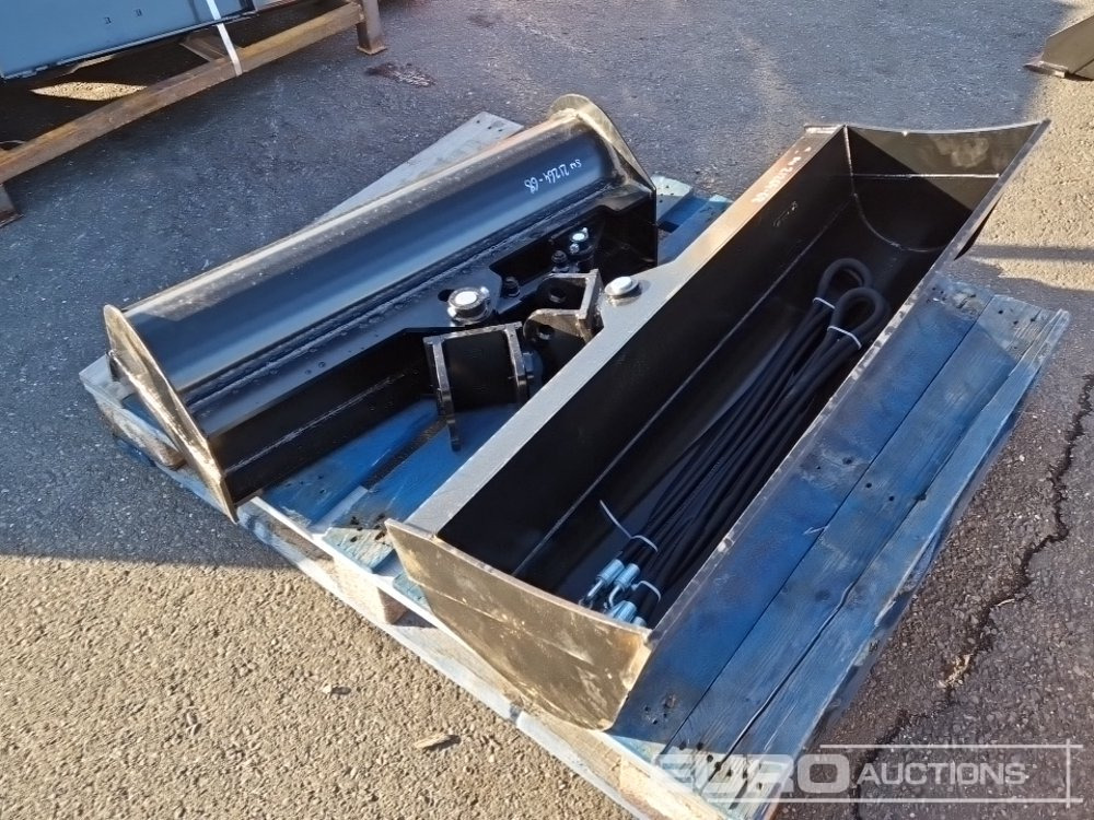 Unused 2025 Miva 40", 32" Tilt Ditching Bucket to suit 1-3 Ton Excavator, Pin Diameter 1” (2 of) - Bak: afbeelding 2 Unused 2025 Miva 40", 32" Tilt Ditching Bucket to suit 1-3 Ton Excavator, Pin Diameter 1” (2 of) - Bak: afbeelding 2