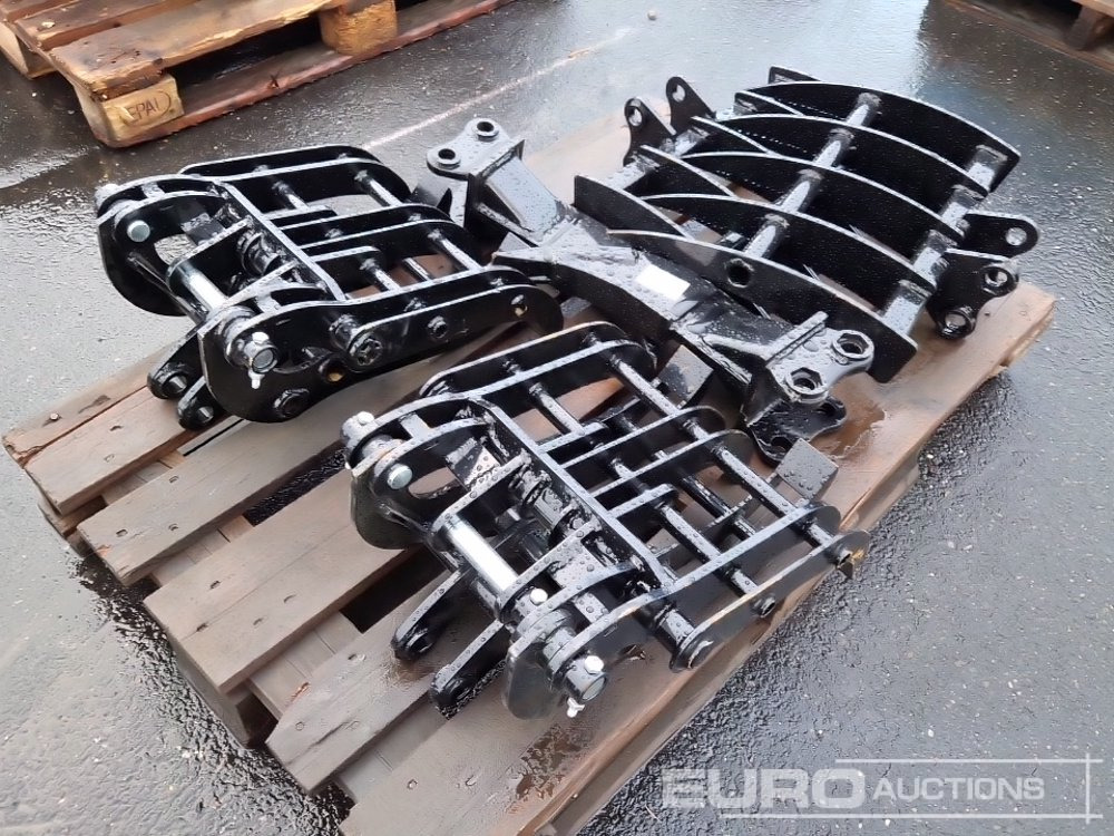 Unused 2025 Miva QTY (6) Ripper, Rake, Grab to suit 1-2 Ton Excavator, Pin Diameter 1” - Bak: afbeelding 4 Unused 2025 Miva QTY (6) Ripper, Rake, Grab to suit 1-2 Ton Excavator, Pin Diameter 1” - Bak: afbeelding 4