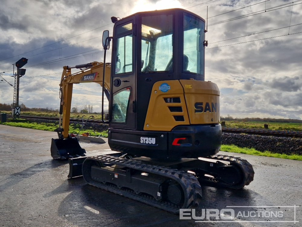 Unused 2025 Sany SY35U - Minigraafmachine: afbeelding 3 Unused 2025 Sany SY35U - Minigraafmachine: afbeelding 3