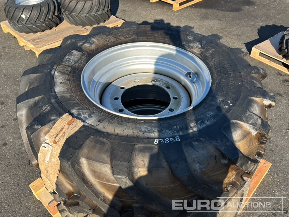 Unused Alliance 500/70R24 Tyre & Rim (2 of) - Band: afbeelding 5 Unused Alliance 500/70R24 Tyre & Rim (2 of) - Band: afbeelding 5