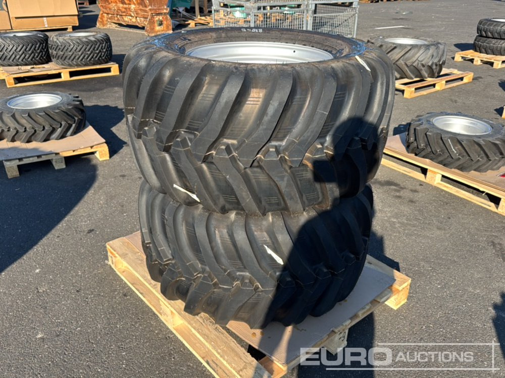 Unused Alliance 550/45-22.5 Tyre & Rim (2 of) - Band: afbeelding 2 Unused Alliance 550/45-22.5 Tyre & Rim (2 of) - Band: afbeelding 2