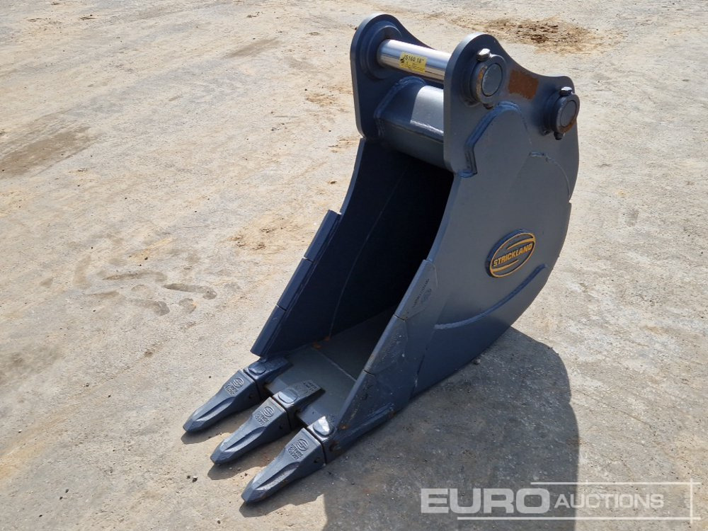 Unused Strickland 18" Digging Bucket, 80mm Pin to suit JCB JS160 - Bak: afbeelding 1 Unused Strickland 18" Digging Bucket, 80mm Pin to suit JCB JS160 - Bak: afbeelding 1