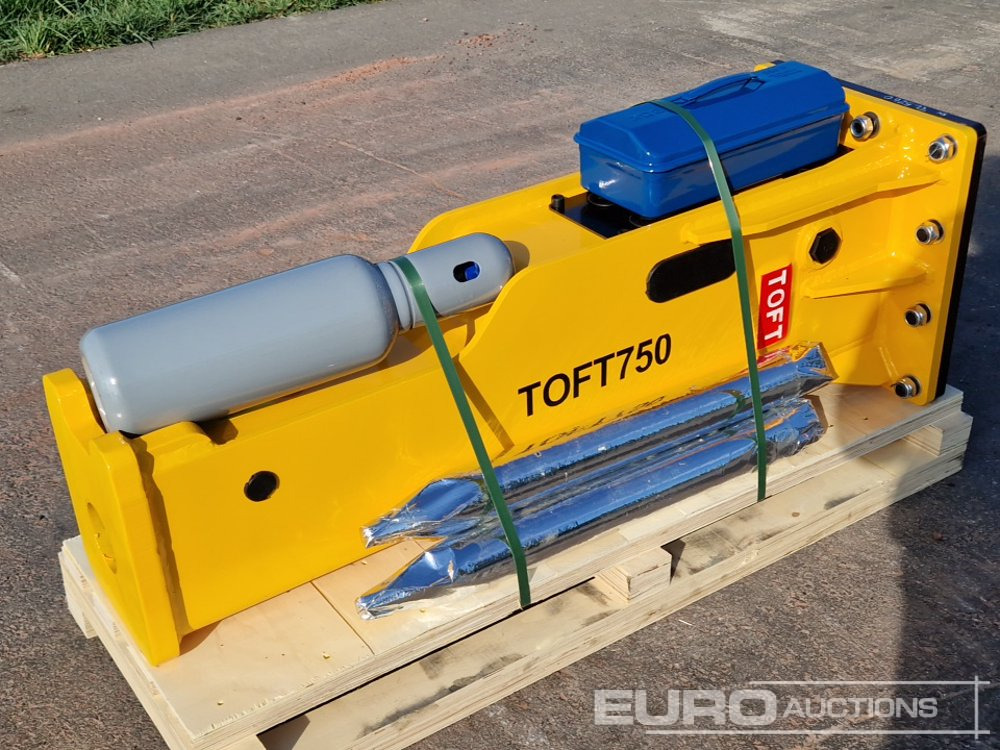 Unused Toft 750 - Hydraulische hamer: afbeelding 1 Unused Toft 750 - Hydraulische hamer: afbeelding 1