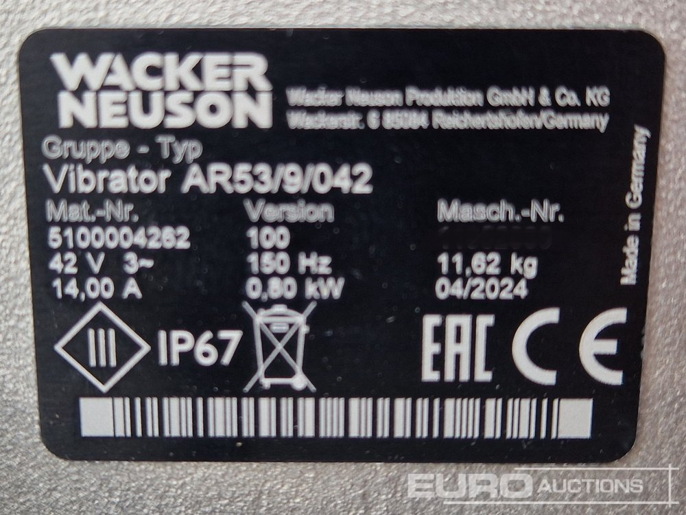 Unused Wacker Neuson AR53/9/042 - Asfaltmachine: afbeelding 5 Unused Wacker Neuson AR53/9/042 - Asfaltmachine: afbeelding 5