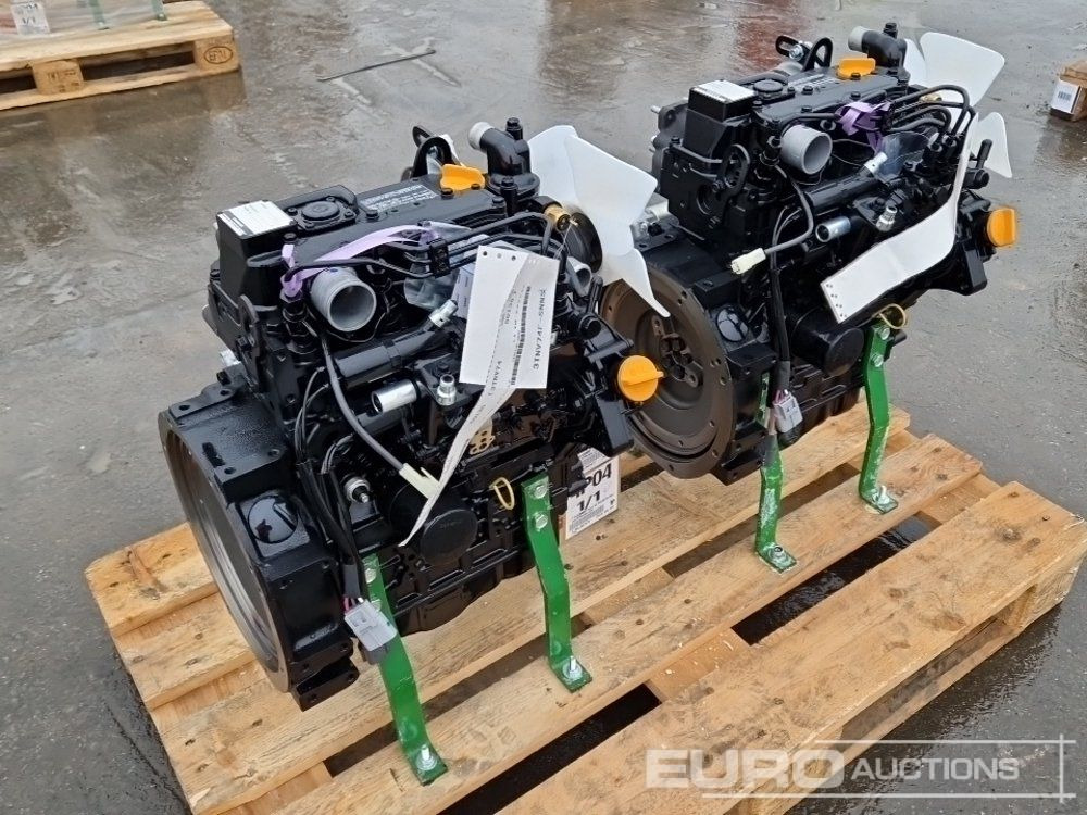 Unused YANMAR 3TNV74F-SNNS Diesel Engines (2 of) - Motor voor Bouwmachine: afbeelding 1 Unused YANMAR 3TNV74F-SNNS Diesel Engines (2 of) - Motor voor Bouwmachine: afbeelding 1