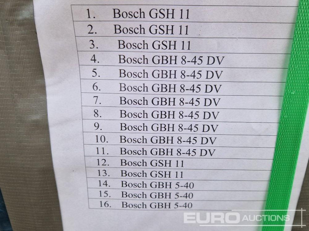 Various Bosch Hammer (16 of) - Bouwmaterieel: afbeelding 4 Various Bosch Hammer (16 of) - Bouwmaterieel: afbeelding 4