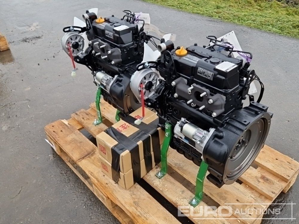 YANMAR 3TNV74F-SNNS Diesel Engines (2 of) - Motor voor Bouwmachine: afbeelding 4 YANMAR 3TNV74F-SNNS Diesel Engines (2 of) - Motor voor Bouwmachine: afbeelding 4
