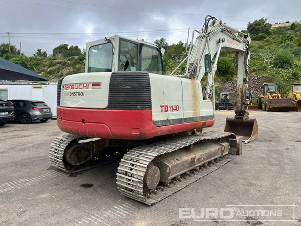 2011 Takeuchi TB1140 - Rupsgraafmachine: afbeelding 5 2011 Takeuchi TB1140 - Rupsgraafmachine: afbeelding 5