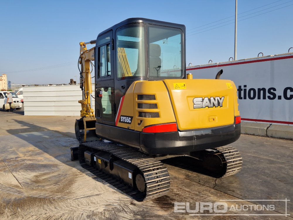 2020 Sany SY55C - Minigraafmachine: afbeelding 3 2020 Sany SY55C - Minigraafmachine: afbeelding 3