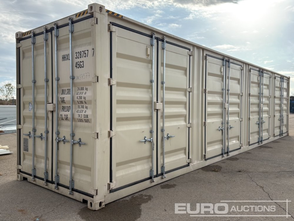 2024 40' HQ Container, One Side Multi-Door, 4 Doors - Zeecontainer: afbeelding 1 2024 40' HQ Container, One Side Multi-Door, 4 Doors - Zeecontainer: afbeelding 1