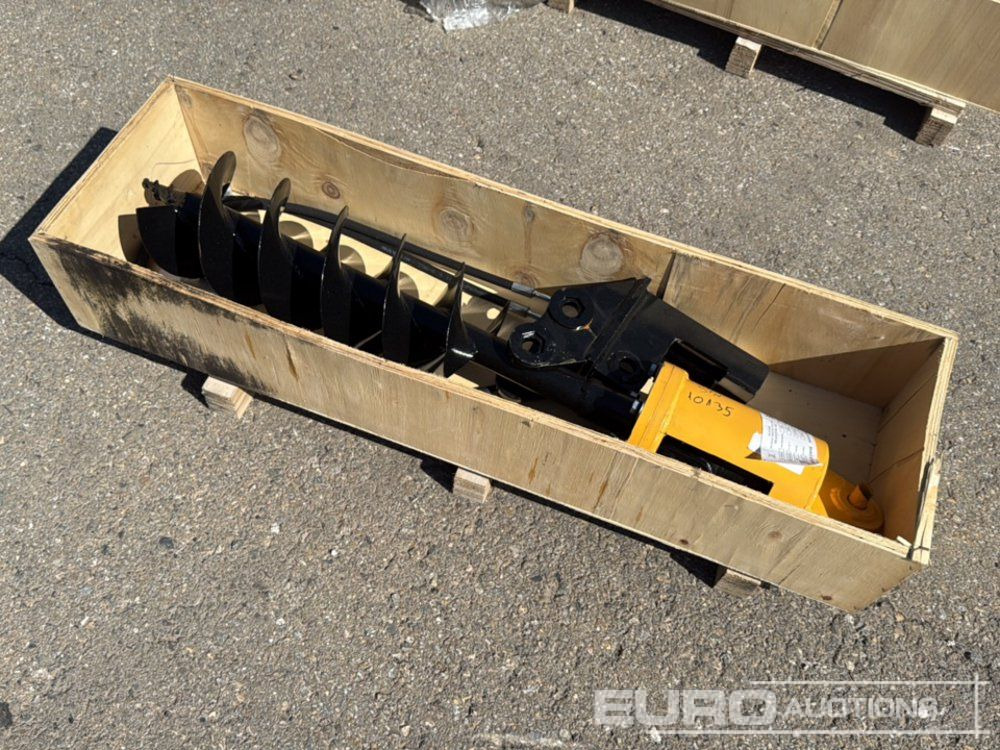 Unused KV200 Auger to suit Mini Excavator / Ahoyador - Aanbouwdeel voor Graafmachine: afbeelding 4 Unused KV200 Auger to suit Mini Excavator / Ahoyador - Aanbouwdeel voor Graafmachine: afbeelding 4