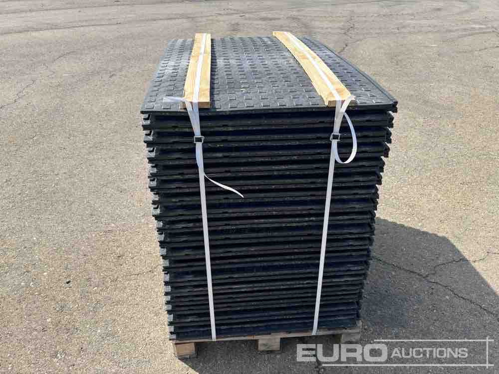 Bouwmaterieel Pallet of Plastic Connectable Road Plates, 1200x800x28mm, 22kg per Plate (35 of) Moved to OCT 25: afbeelding 8