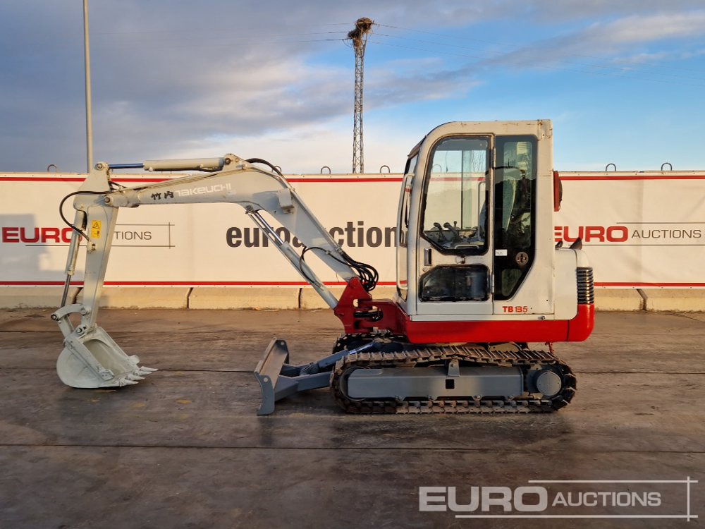 Takeuchi TB135 - Minigraafmachine: afbeelding 2 Takeuchi TB135 - Minigraafmachine: afbeelding 2