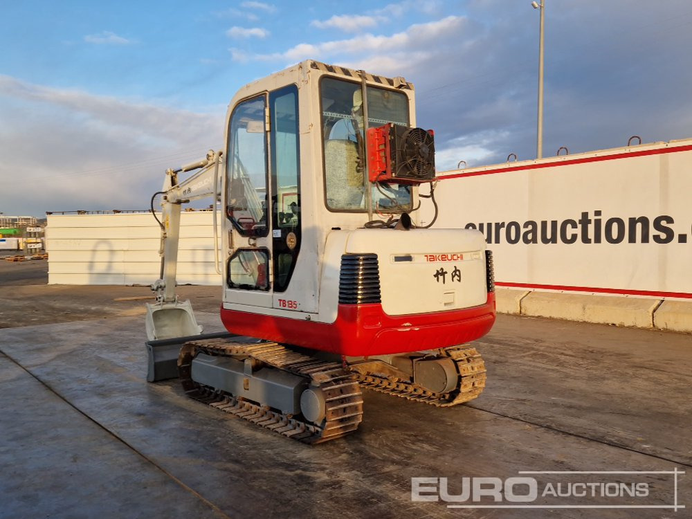 Takeuchi TB135 - Minigraafmachine: afbeelding 3 Takeuchi TB135 - Minigraafmachine: afbeelding 3