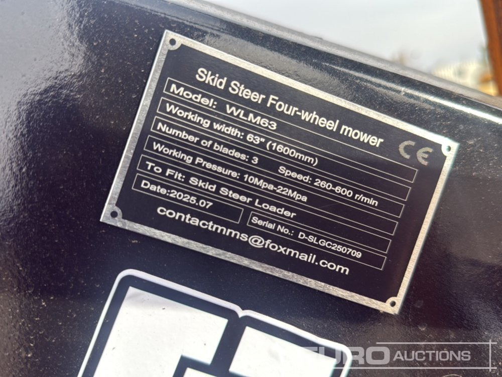 Unused 2025 GIYI GY-WLM63 - Gazonmaaier: afbeelding 5 Unused 2025 GIYI GY-WLM63 - Gazonmaaier: afbeelding 5