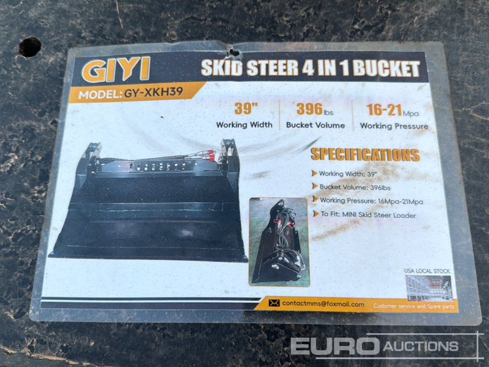 Unused 2025 GIYI GY-XKH39F - Bak: afbeelding 5 Unused 2025 GIYI GY-XKH39F - Bak: afbeelding 5