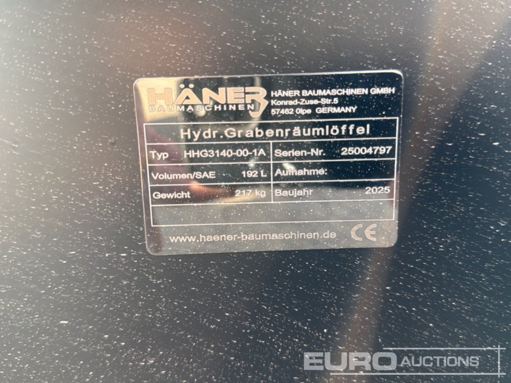 Unused 2025 Häner HHG3140-00-1A - Bak: afbeelding 5 Unused 2025 Häner HHG3140-00-1A - Bak: afbeelding 5