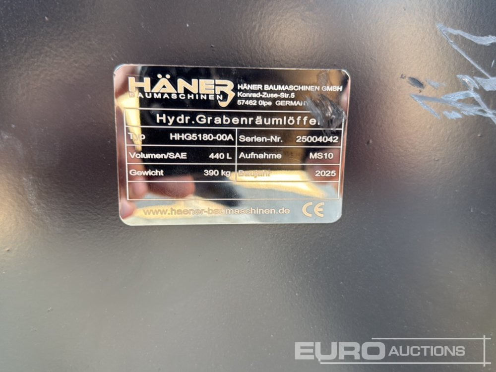 Unused 2025 Häner HHG5180-00A - Bak: afbeelding 5 Unused 2025 Häner HHG5180-00A - Bak: afbeelding 5
