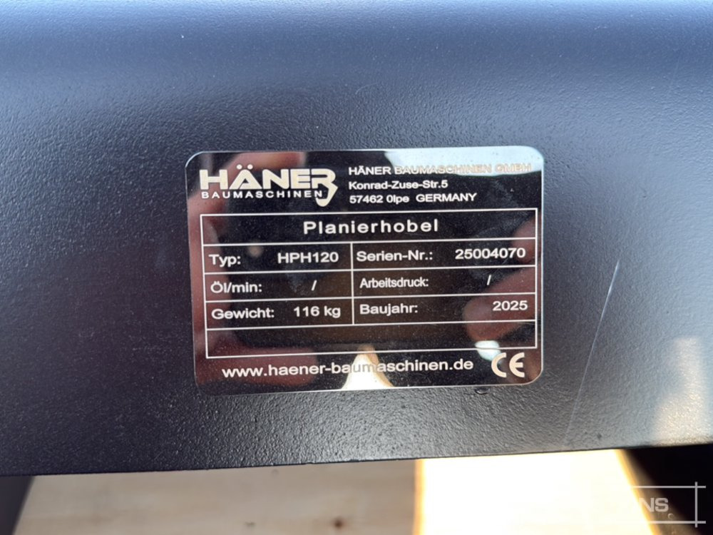 Unused 2025 Häner HPH120A - Bak: afbeelding 5 Unused 2025 Häner HPH120A - Bak: afbeelding 5