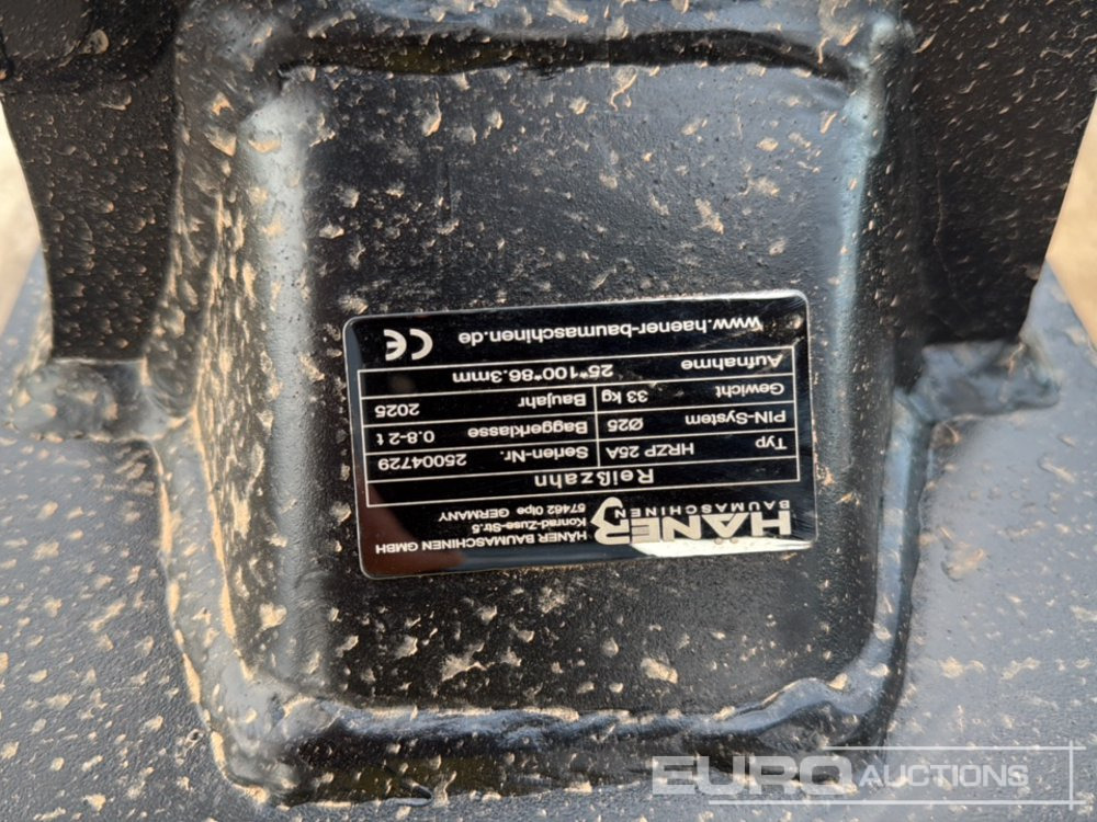 Unused 2025 Häner HRZP25A - Bak: afbeelding 5 Unused 2025 Häner HRZP25A - Bak: afbeelding 5