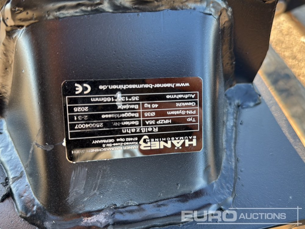 Unused 2025 Häner HRZP35A - Bak: afbeelding 5 Unused 2025 Häner HRZP35A - Bak: afbeelding 5