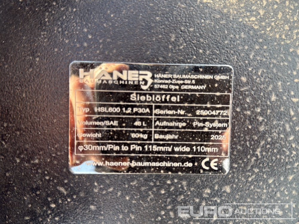 Unused 2025 Häner HSL600 1.2 P30A - Bak: afbeelding 5 Unused 2025 Häner HSL600 1.2 P30A - Bak: afbeelding 5