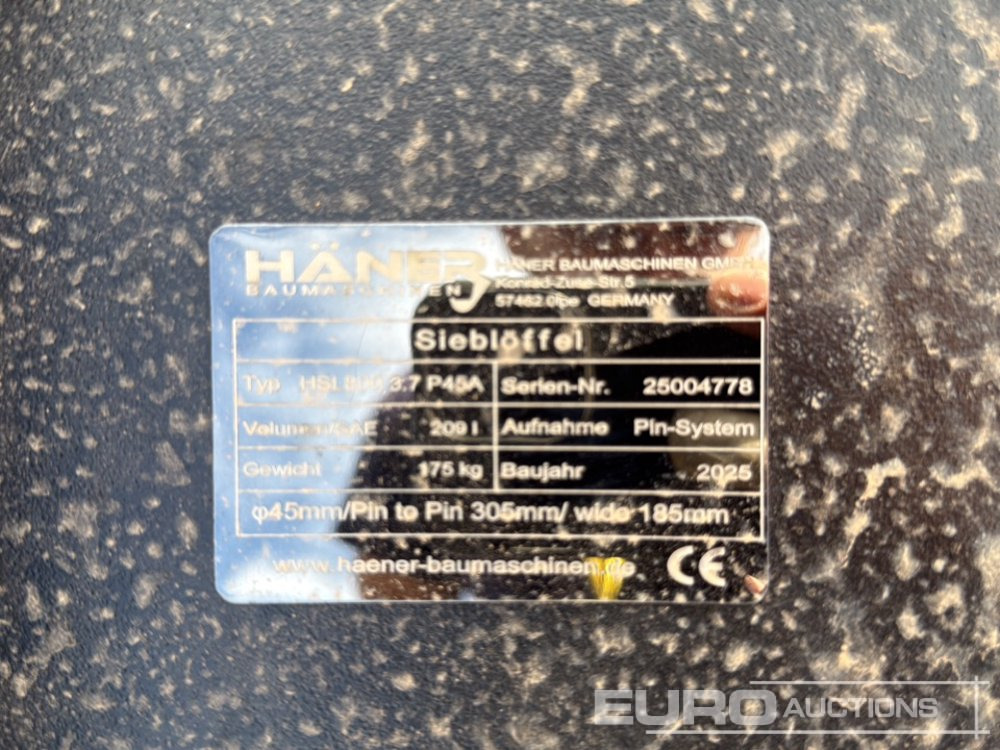 Unused 2025 Häner HSL800 3.7 P45A - Bak: afbeelding 5 Unused 2025 Häner HSL800 3.7 P45A - Bak: afbeelding 5