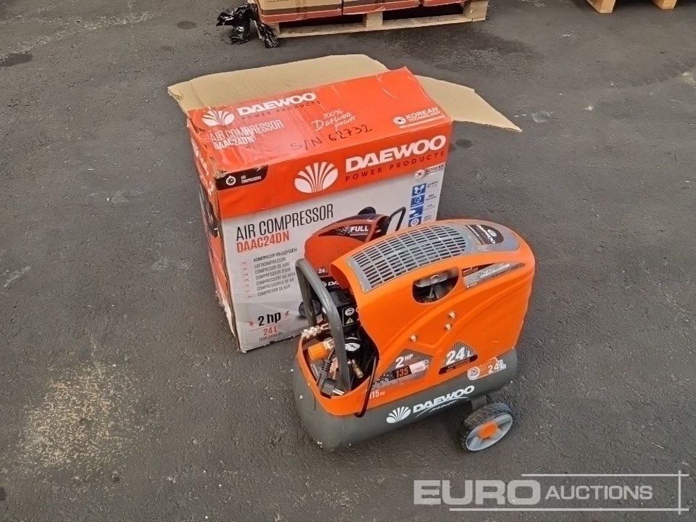 Unused Daewoo DAAC24DN - Luchtcompressor: afbeelding 1 Unused Daewoo DAAC24DN - Luchtcompressor: afbeelding 1