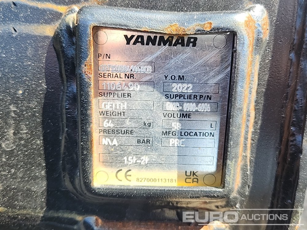Unused Yanmar G02R-0900-6096 - Bak: afbeelding 5 Unused Yanmar G02R-0900-6096 - Bak: afbeelding 5